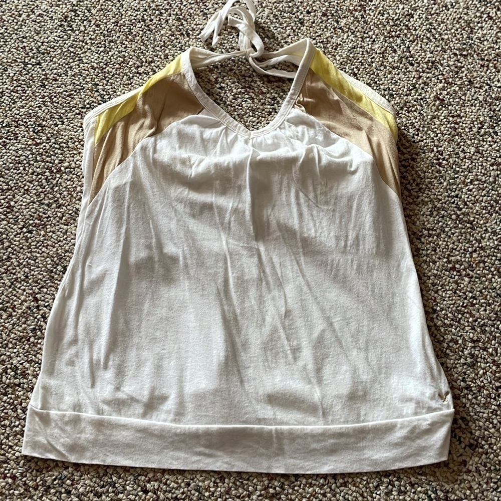 American Eagle Three Tone Babydoll Top. Y2K
